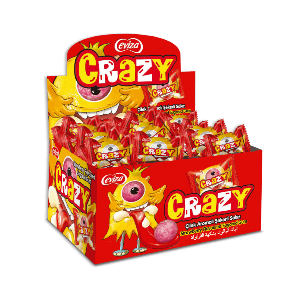 Crazy Gum Strawberry